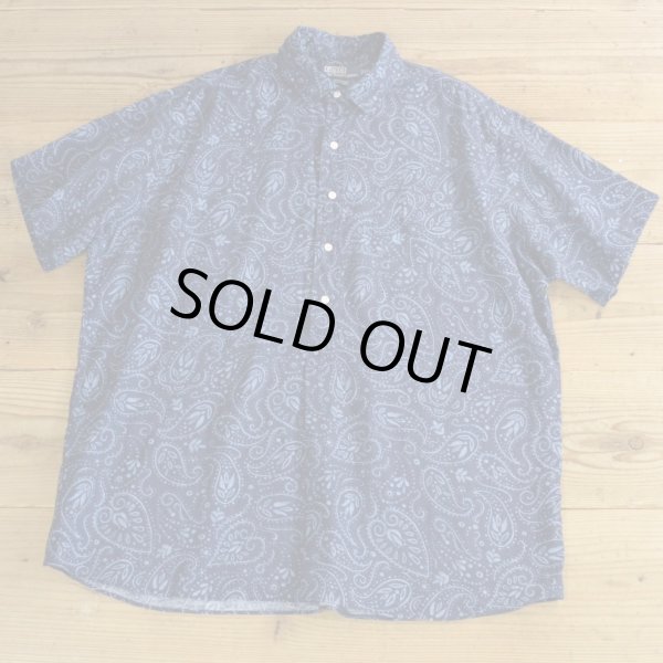 画像1: Polo Ralph Lauren Paisley Linen Pullover Shirts 【X-Large】 (1)