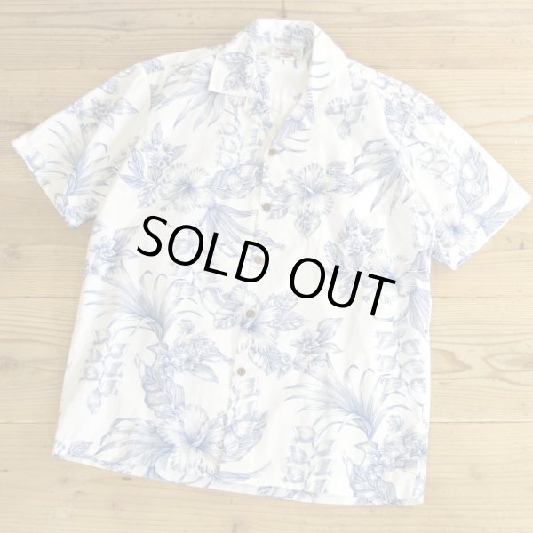 画像1: PACIFIC LEGEND Cotton Aloha Shirts MADE IN HAWAII 【Medium】 (1)