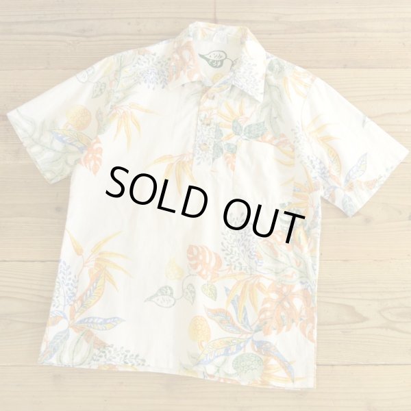画像1: 70s BIG SUR Cotton Aloha Shirts 【Small】 (1)