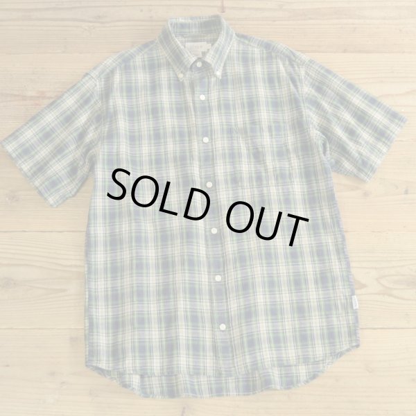 画像1: J.CREW Check B.D Half Shirts 【Medium】 (1)