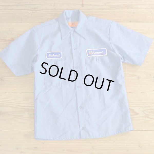 画像1: REED Work Half Shirts MADE IN USA 【Small】 (1)