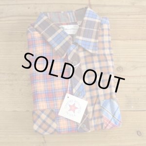画像: Wood Haven Crazy Pattern Flannel Shirts MADE IN USA Dead Stock 【Large】