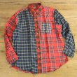 画像2: CLEVE Crazy Pattern Flannel Shirts MADE IN USA Dead Stock 【Large】 (2)