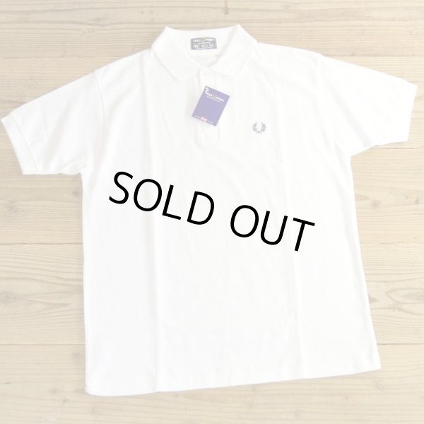 画像1: FRED PERRY フレッドペリー 鹿の子 ポロシャツ イングランド製 デッドストック 【42】 (1)