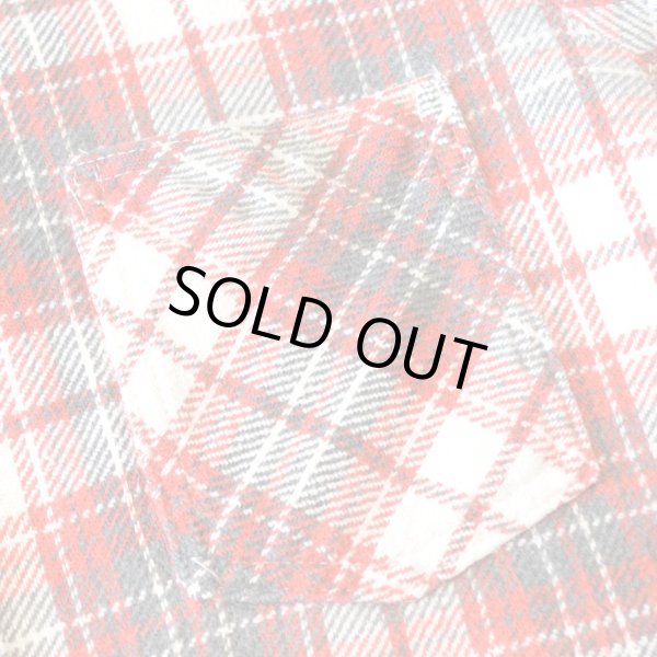 画像5: 70-80s Sears Heavy Flannel Check Shirts (5)