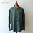 画像1: SIR PENDLETON Wool Check Flannel Shirts (1)