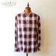 画像1: 60-70s Penney`s TOWNCRAFT Rayon Check Shirts (1)