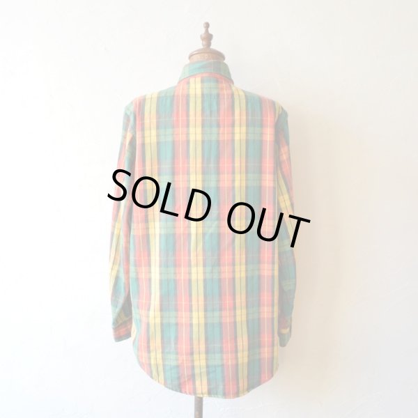 画像2: 70s 5Brother Flannel Check Shirts (2)