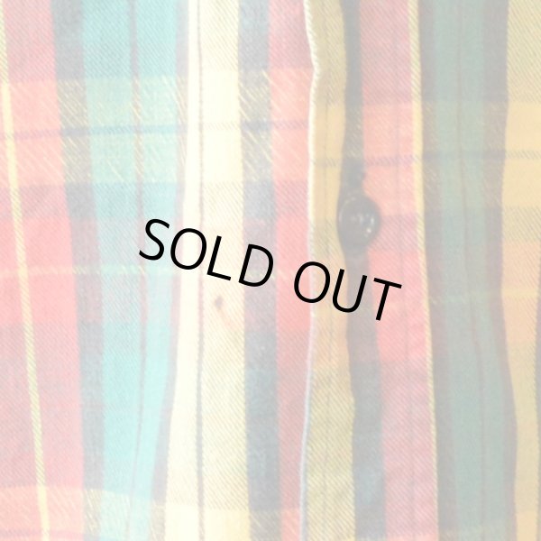 画像4: 70s 5Brother Flannel Check Shirts (4)