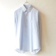 画像2: 1969 US ARMY Blue Shade Plain Shirts (2)