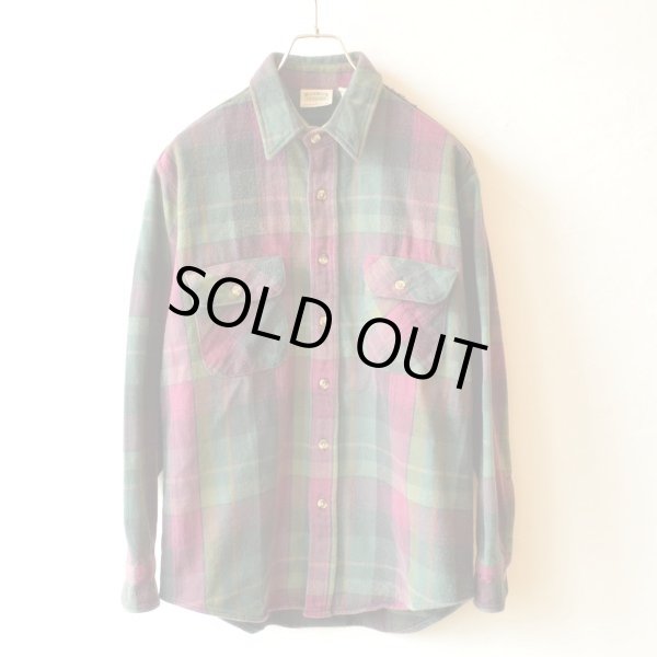 画像2: FIVE BROTHER Heavy Flannel Shirts (2)