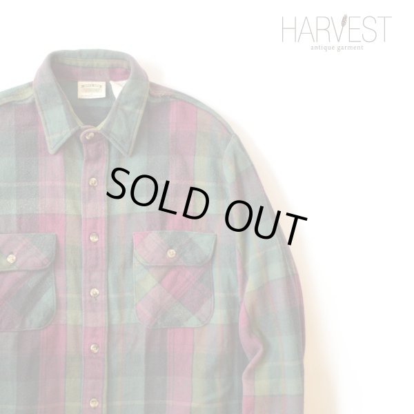 画像1: FIVE BROTHER Heavy Flannel Shirts (1)