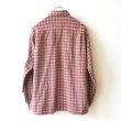 画像3: Unknown Old Print Flannel Shirts (3)