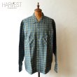 画像1: 70s TOWN Topic Print Flannel Shirts Dead Stock (1)