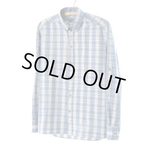 画像: A.P.C アーペーセー チェックボタンダウンシャツ 【Mサイズ】