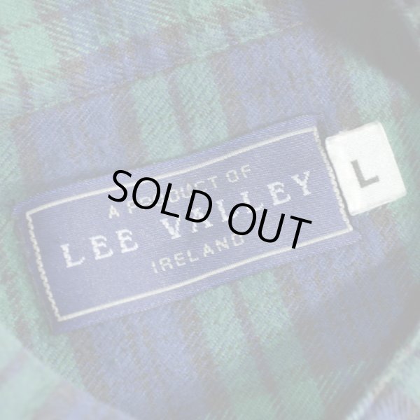 画像3: LEE VALLEY フランネルチェック スタンドカラーシャツ 【Lサイズ】 (3)