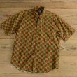 画像1: 90s GAP All Over Pattern B.D Half Shirts (1)