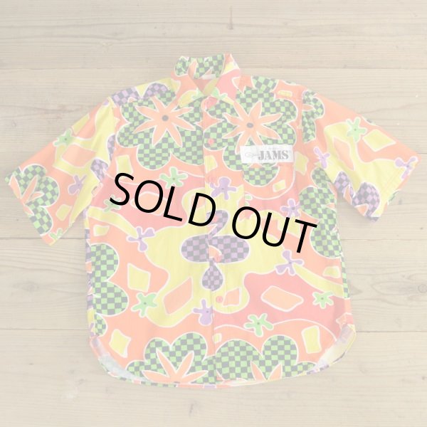 画像1: 80s ORIGINAL JAMS Flower Pattern Shirts (1)