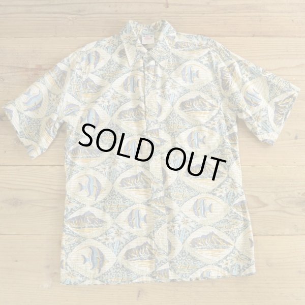 画像1: GO BAREFOOT Cotton Aloha Shirts (1)