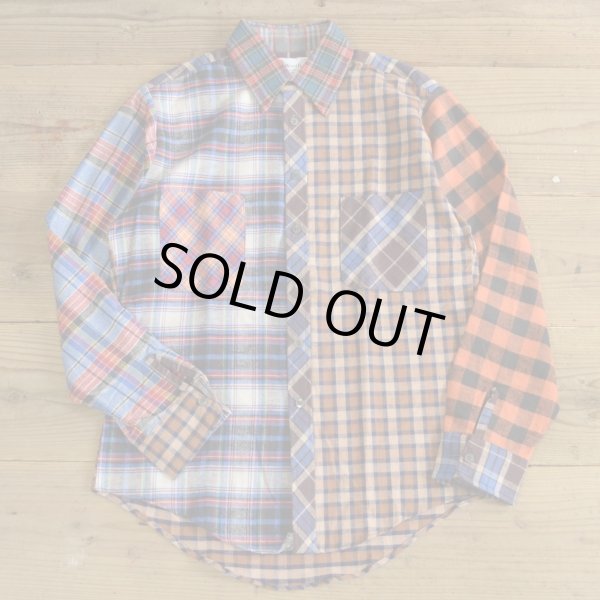 画像1: Wood Haven Crazy Pattern Flannle Shirts Dead Stock (1)