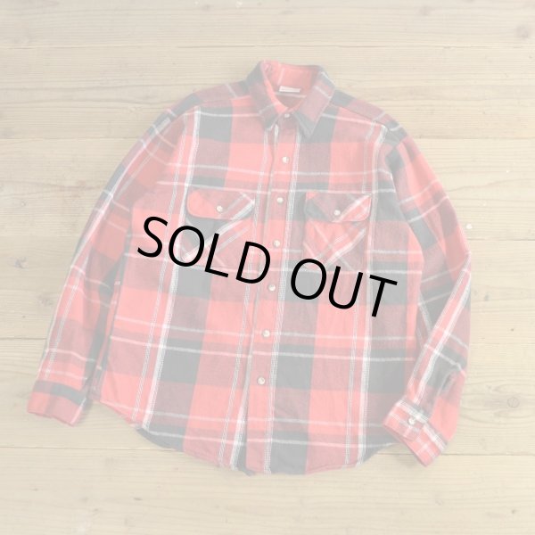 画像1: FIVE BROTHER Heavy Flannel Shirts 【Large】 (1)