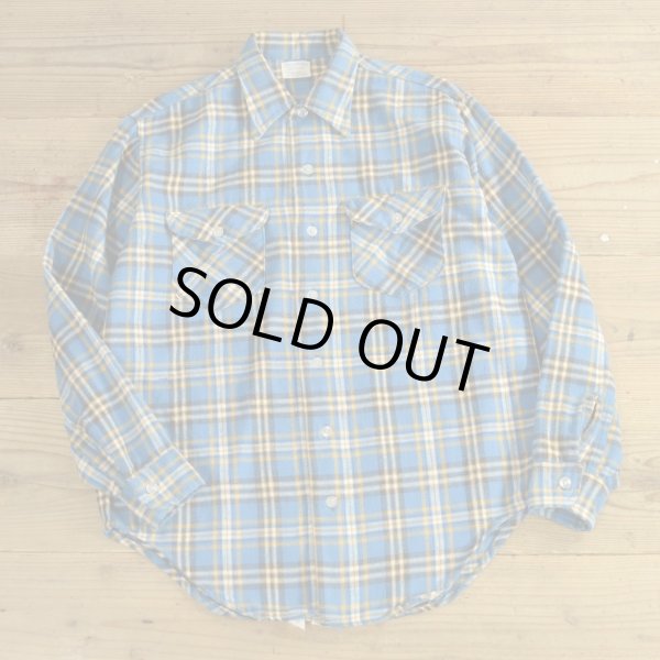 画像1: 70s OSH KOSH Flannel Shirts MADE IN USA 【Medium】 (1)