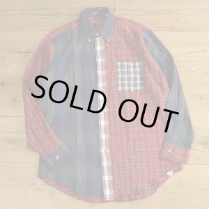 画像: CLEVE Crazy Pattern Flannel Shirts MADE IN USA 【Medium】