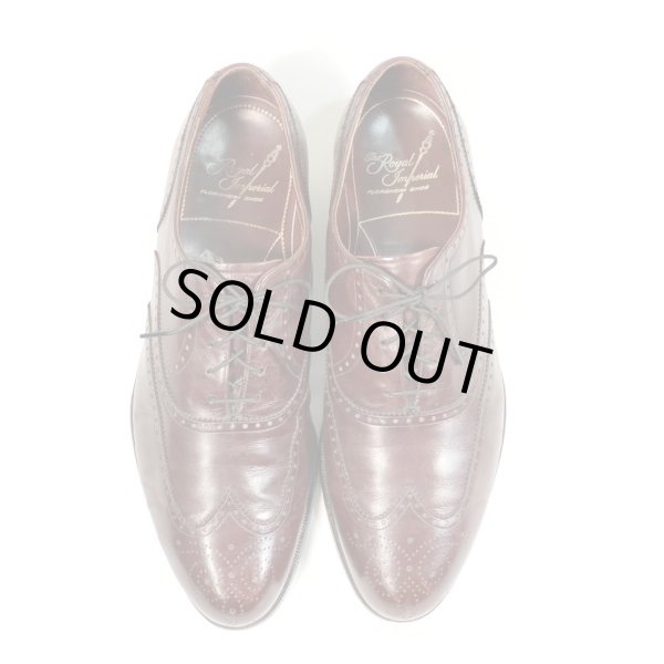 画像2: FLORSHEIM Royal Imperial ウイングチップレザーシューズ 【27cm】 (2)
