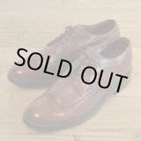 画像: 80s Sears Long Wing Tip Leather Shoes