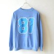 画像2: 80s Kmart Old Numbering Print Sweat (2)