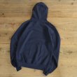 画像2: Champion Plain Sweat Parka Dead Stock (2)