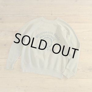 画像: 70-80s Unknown Vintage College Print Sweat 【Medium】