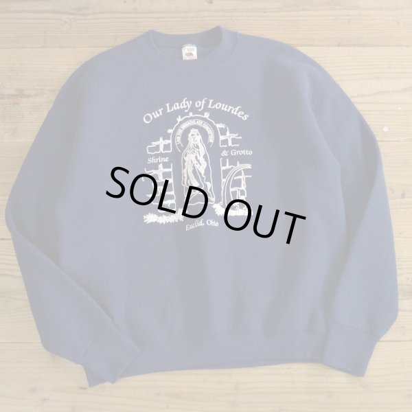 画像1: FRUIT OF THE LOOM Maria Print Sweat MADE IN USA 【Large】 (1)