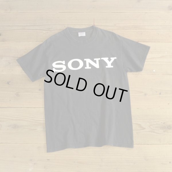 画像1: Hanes SONY Print T-Shirts 【Medium】 (1)
