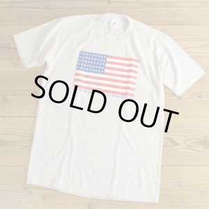 画像: JERZEES Stars and Stripes Print T-Shirts Dead Stock MADE IN USA 【Large】