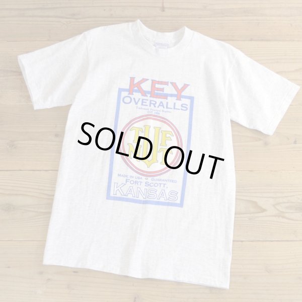 画像1: KEY Print T-Shirts Dead Stock MADE IN USA 【Medium】 (1)