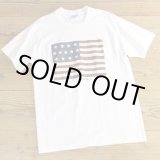 画像: Hanes Stars and Stripes Print T-Shirts MADE IN USA Dead Stock 【Large】