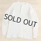 画像: OLD FASHION Henry Neck Thermal MADE IN USA Dead Stock 【Large】