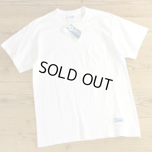 画像1: DISCUS Pocket T-Shirts MADE IN USA Dead Stock 【Large】 (1)