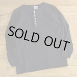 画像: LONG JOHN 10 Button Henry Neck Long T-Shirts MADE IN USA Dead Stock 【Medium】