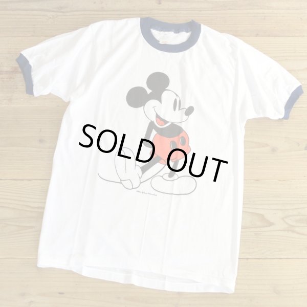画像1: 80s TROPIX TOGS Mickey Mouse T-Shirts MADE IN USA Dead Stock 【Large】 (1)