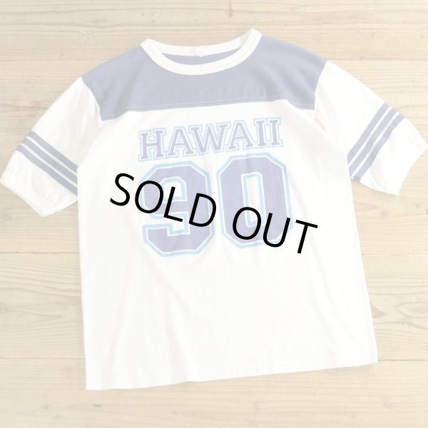 画像1: Alore HAWAII Football T-Shirts MADE IN USA 【Large】 (1)