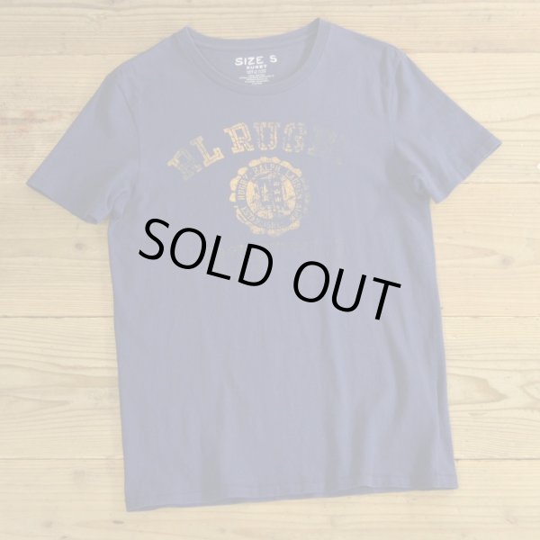 画像1: Ralph Lauren RUGBY College Print T-Shirts 【Small】 (1)
