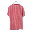 画像2: Unknown Old Jacquard Henry-Neck T-shirts (2)