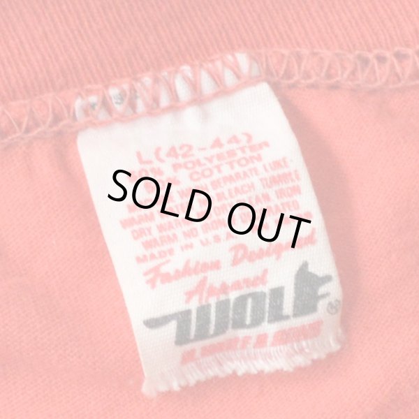 画像3: 80s WOLF Vintage Old T-shirts (3)