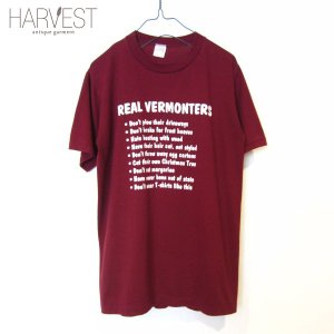 画像: 80s SPORTSWEAR "REAL VERMONTERS" T-SHIRTS 【SALE】