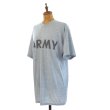 画像1: US ARMY アーミー プリントTシャツ 【約 Lサイズ】 (1)