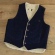 画像1: Wrangler Corduroy Boa Vest (1)