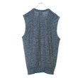 画像2: ROBERT BRUCE Wool Border Knit Vest (2)