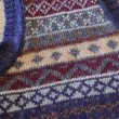 画像4: Unknown Shetland Wool Pattern Knit Vest (4)